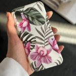 قاب موبایل آیفون برگ استوایی ( 1054 )