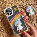 قاب موبایل آیفون خورشید و جوجه اردک رنگین کمان