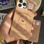 قاب موبایل آیفون دم پاپی سگ زنگوله دار