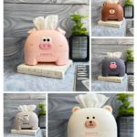 جا دستمال کاغذی عروسکی پادار