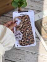 قاب پلنگی قهوه ای Bonne Case آیفون (کدC2054) - تصویر 3