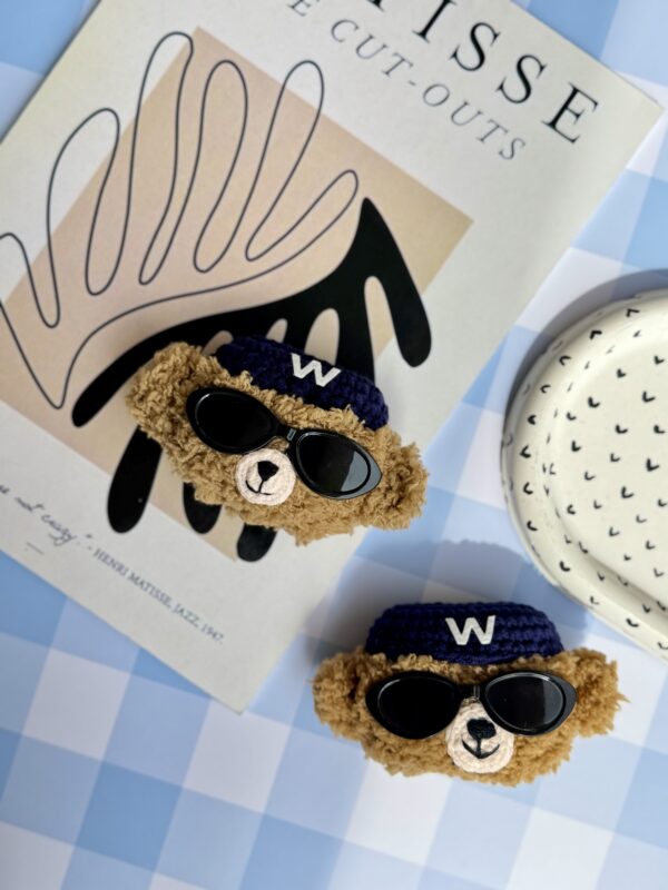 کاور ایرپاد پشمی خرسی‌ عینکی W (کدa0243) - تصویر 6