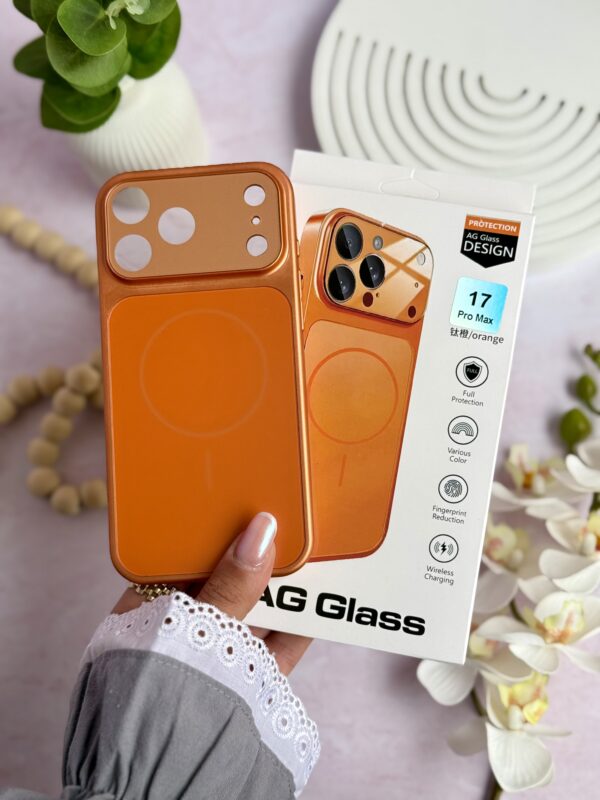 قاب AG GLASS ^ نارنجی ^ (کدC2152) - تصویر 1