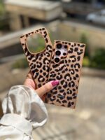 قاب پلنگی قهوه ای Bonne Case سامسونگ ، شیائومی (کدC2054)